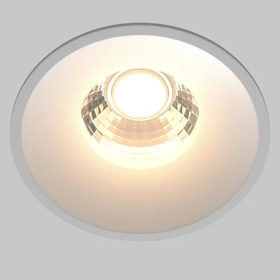 LED Луна за вграждане Round DL058-12W3K-W Maytoni 12W 3000K | Osvetlenieto.bg