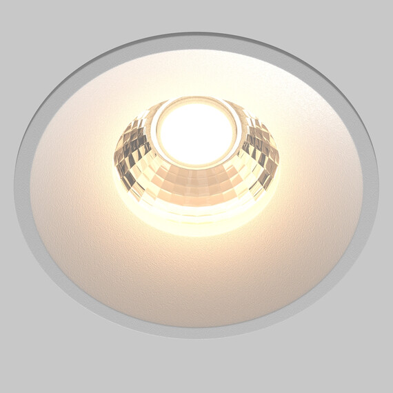 LED Луна за вграждане Round DL058-12W3K-W Maytoni 12W 3000K | Osvetlenieto.bg