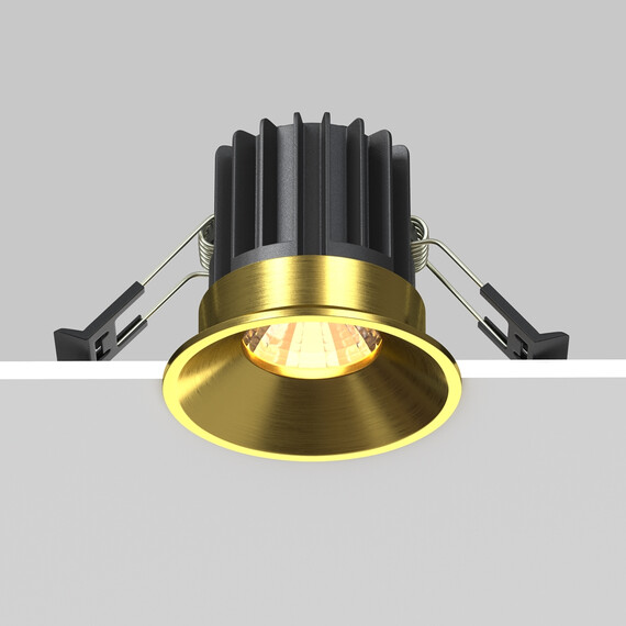 LED Луна за вграждане Round DL058-7W3K-BS Maytoni 7W 3000K | Osvetlenieto.bg