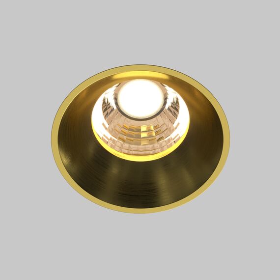 LED Луна за вграждане Round DL058-7W3K-TRS-BS Maytoni 7W 3000K | Osvetlenieto.bg