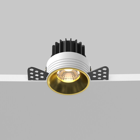 LED Луна за вграждане Round DL058-7W3K-TRS-BS Maytoni 7W 3000K | Osvetlenieto.bg