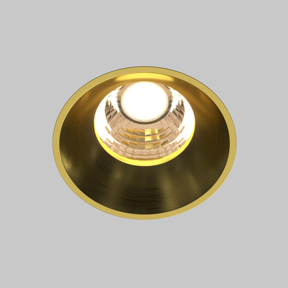 LED Луна за вграждане Round DL058-7W3K-TRS-BS Maytoni 7W 3000K | Osvetlenieto.bg