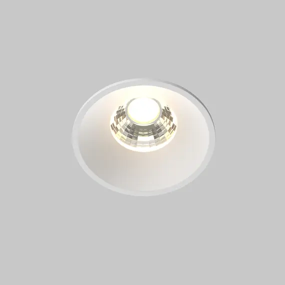 LED Луна за вграждане Round DL058-7W3K-W Maytoni 7W 3000K | Osvetlenieto.bg