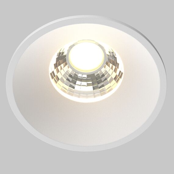 LED Луна за вграждане Round DL058-7W3K-W Maytoni 7W 3000K | Osvetlenieto.bg