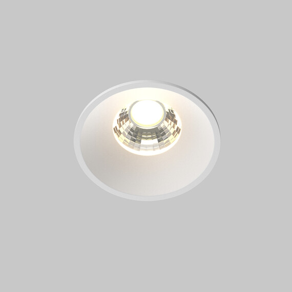 LED Луна за вграждане Round DL058-7W3K-W Maytoni 7W 3000K | Osvetlenieto.bg