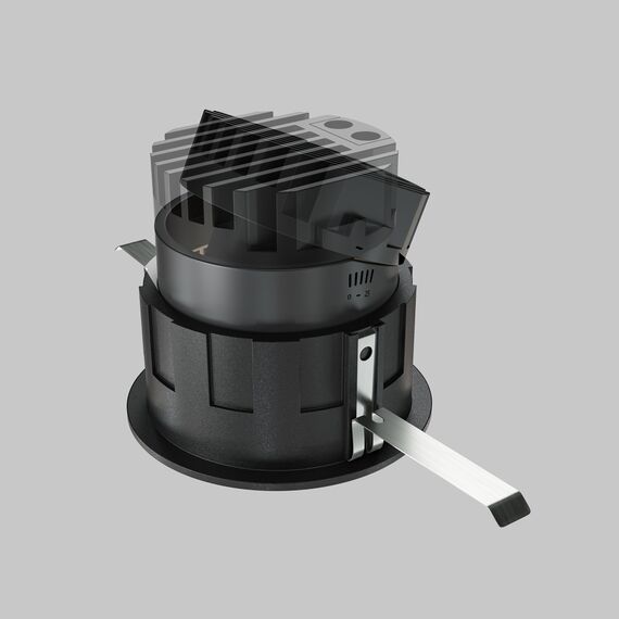 LED Луна за вграждане Wise DL057-10W3K-B Maytoni 10W 3000K | Osvetlenieto.bg