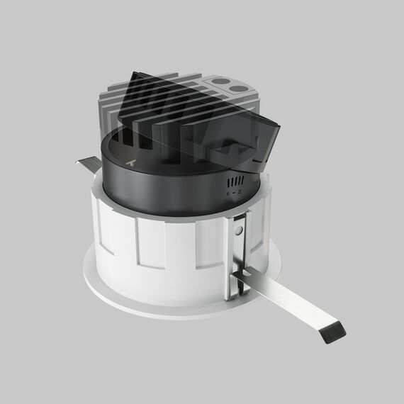 LED Луна за вграждане Wise DL057-10W3K-W Maytoni 10W 3000K | Osvetlenieto.bg