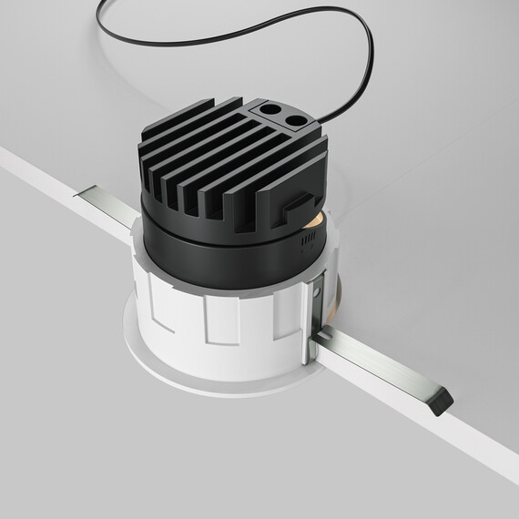 LED Луна за вграждане Wise DL057-10W3K-W Maytoni 10W 3000K | Osvetlenieto.bg