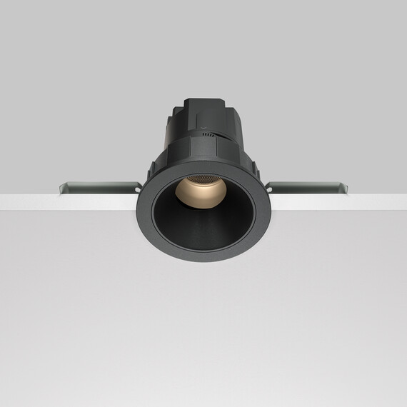 LED Луна за вграждане Wise DL057-7W3K-B Maytoni 7W 3000K | Osvetlenieto.bg