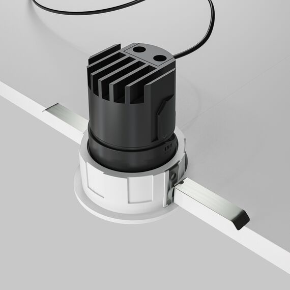 LED Луна за вграждане Wise DL057-7W3K-W Maytoni 7W 3000K | Osvetlenieto.bg