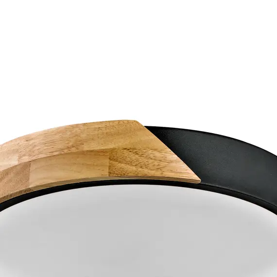 LED Плафон Nastro PLF-13186-BK-WO Italux 24W 3000K | Osvetlenieto.bg