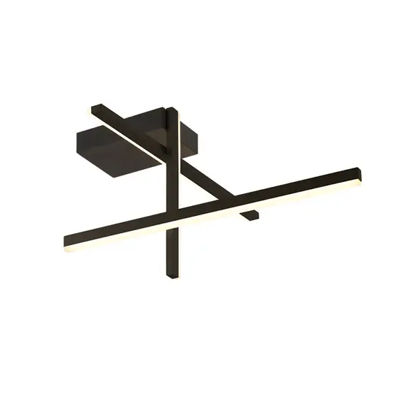 LED Плафон Zambelis 22025 CEILING LED LIGHT 23W 3000K ALUMINIUM BLACK | Osvetlenieto.bg