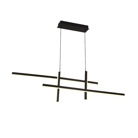 LED Полилей Zambelis 22023 PENDANT LED LIGHT 47W 3000K ALUMINIUM BLACK | Osvetlenieto.bg