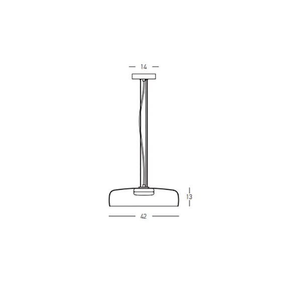 LED Полилей Zambelis 23053 PENDANT LED LIGHT 15W 3000K METAL-GLASS BLACK | Osvetlenieto.bg