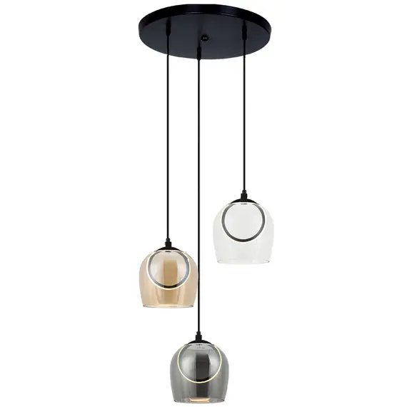 LED Полилей Zambelis 23081 PENDANT LED LIGHT 18W 3000K METAL-GLASS | Osvetlenieto.bg