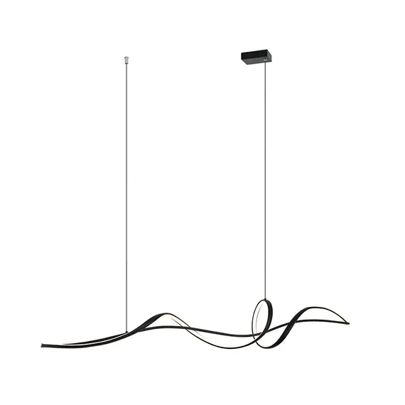 LED Полилей Zambelis 23109 PENDAN LED LIGHT 27W 3000K ALUMINIUM- BLACK | Osvetlenieto.bg