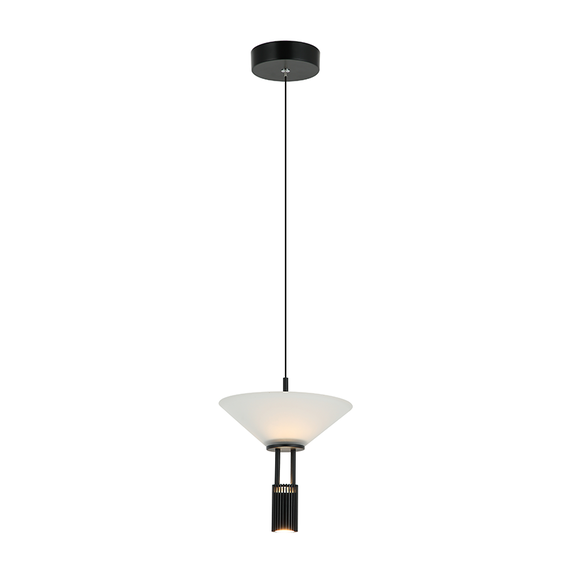 LED Полилей Zambelis 23198 PENDANT LED LIGHT 10W 3000K ALUMINIUM BLACK | Osvetlenieto.bg
