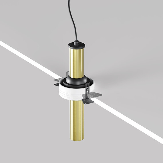 LED Спот за вграждане Focus T C140TRS-L200-7W3K-BBS Maytoni 7W 3000K | Osvetlenieto.bg