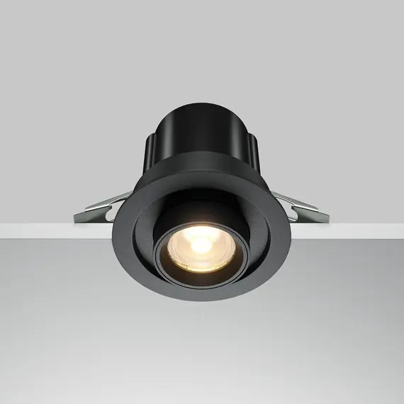 LED Спот за вграждане Hidden DL095-01-10W3K-B Maytoni 10W 3000K | Osvetlenieto.bg