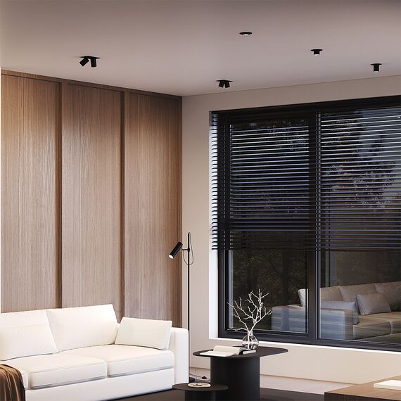 LED Спот за вграждане Hidden DL095-01-10W3K-B Maytoni 10W 3000K | Osvetlenieto.bg