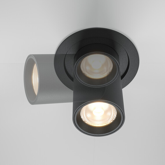 LED Спот за вграждане Hidden DL095-01-10W3K-B Maytoni 10W 3000K | Osvetlenieto.bg