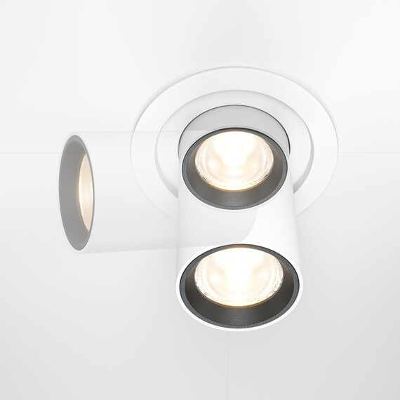 LED Спот за вграждане Hidden DL095-01-10W3K-W Maytoni 10W 3000K | Osvetlenieto.bg