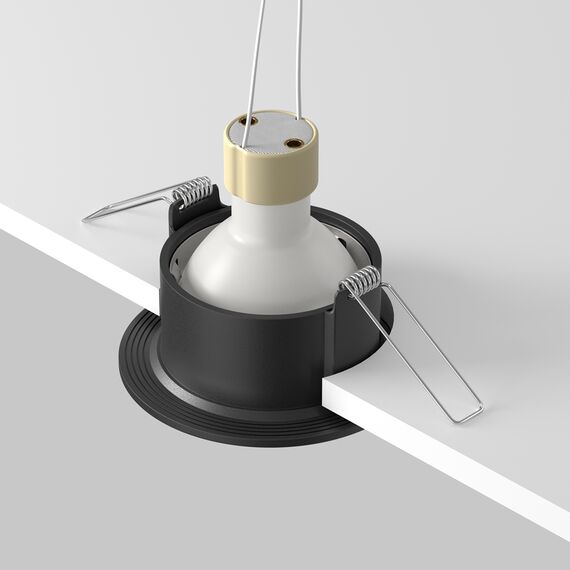 Луна за баня Slim DL088-GU10-RD-B Maytoni 1xGU10 IP65 | Osvetlenieto.bg