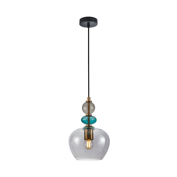Пендел Busco PND-30263-1A-BRO-SG Italux 1xE27 | Osvetlenieto.bg