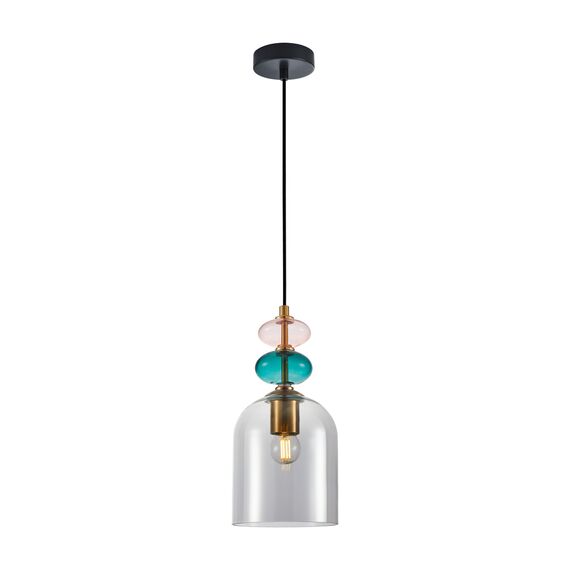 Пендел Busco PND-30263-1B-BRO-SG Italux 1xE27 | Osvetlenieto.bg
