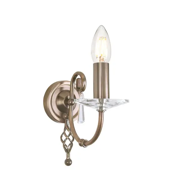 Аплик Aegean 1xE14 Aged Brass Elstead Lighting AG1-AGED-BRASS | Osvetlenieto.bg