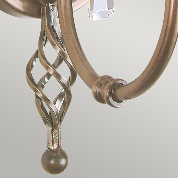 Аплик Aegean 1xE14 Aged Brass Elstead Lighting AG1-AGED-BRASS | Osvetlenieto.bg