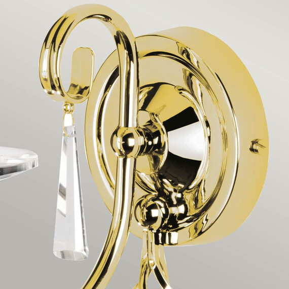 Аплик Aegean 1xE14 Polished Brass Elstead Lighting AG1-POL-BRASS | Osvetlenieto.bg