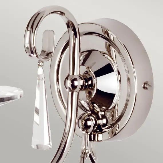 Аплик Aegean 1xE14 Polished Nickel Elstead Lighting AG1-POL-NICKEL | Osvetlenieto.bg