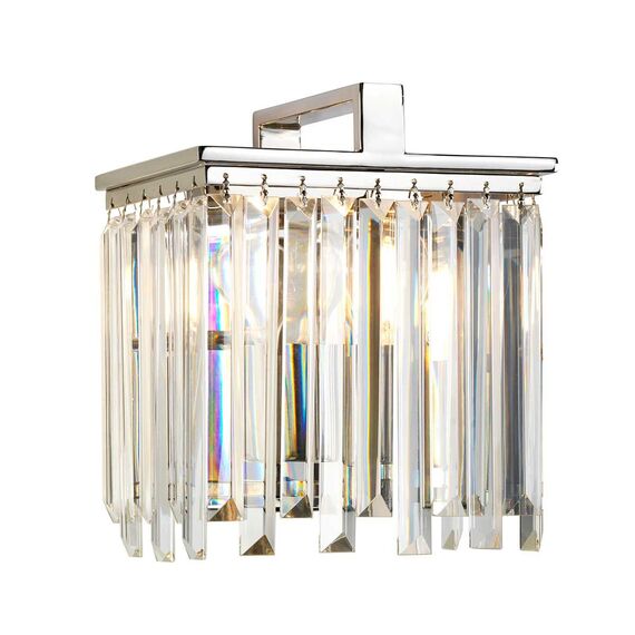Аплик Aries 1xE27 Polished Nickel Elstead Lighting ARIES1 | Osvetlenieto.bg