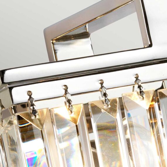 Аплик Aries 1xE27 Polished Nickel Elstead Lighting ARIES1 | Osvetlenieto.bg