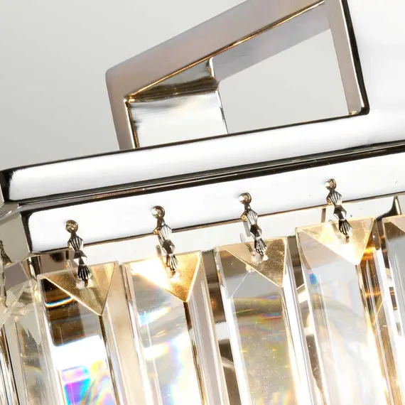 Аплик Aries 1xE27 Polished Nickel Elstead Lighting ARIES1 | Osvetlenieto.bg