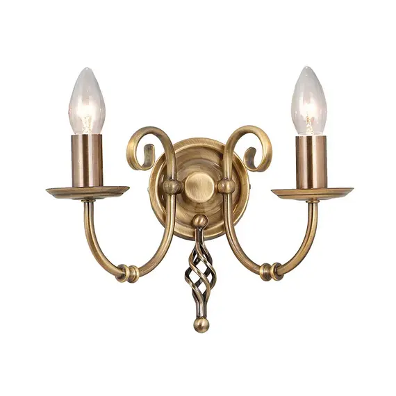 Аплик Artisan 2xE14 Aged Brass Elstead Lighting ART2-AGD-BRASS | Osvetlenieto.bg