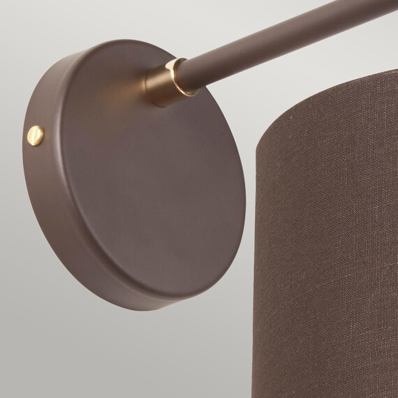 Аплик Balance 1xE27 Brown Polished Brass Elstead Lighting BALANCE1-BRPB | Osvetlenieto.bg