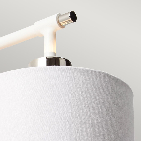 Аплик Balance 1xE27 White Polished Nickel Elstead Lighting BALANCE1-WPN | Osvetlenieto.bg
