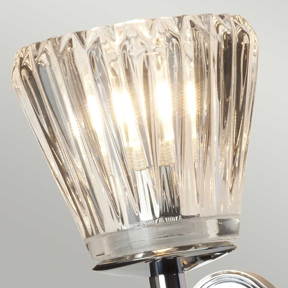 Аплик за баня Agatha 2 Light Polished Chrome Elstead Lighting BATH-AGATHA-PC | Osvetlenieto.bg