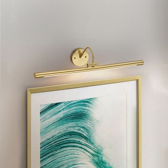 Аплик за картина Alton Large LED Brushed Brass Elstead Lighting ALTON-PL-L-BB | Osvetlenieto.bg