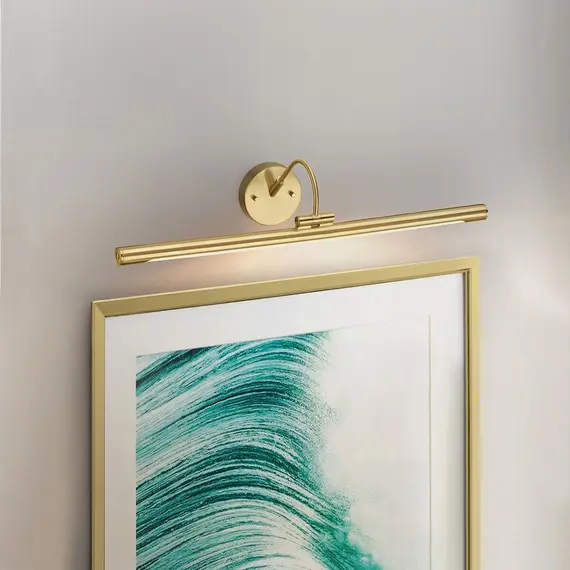 Аплик за картина Alton Large LED Brushed Brass Elstead Lighting ALTON-PL-L-BB | Osvetlenieto.bg