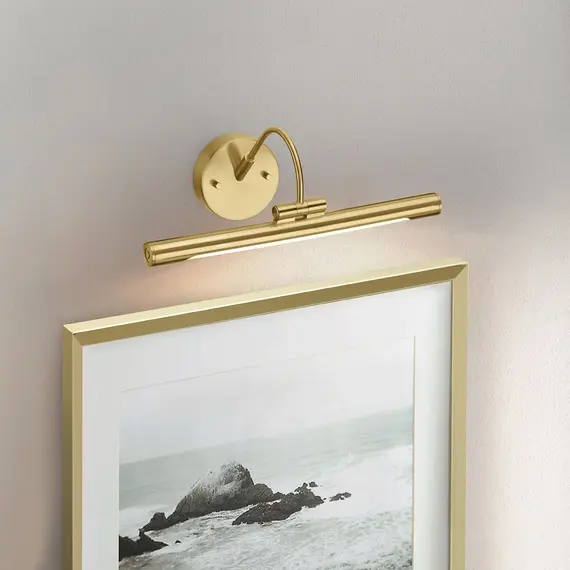 Аплик за картина Alton Small LED Brushed Brass Elstead Lighting ALTON-PL-S-BB | Osvetlenieto.bg