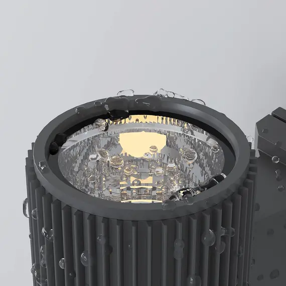 Фасаден аплик Rando O419WL-01GR Maytoni 1xE27 IP54 | Osvetlenieto.bg