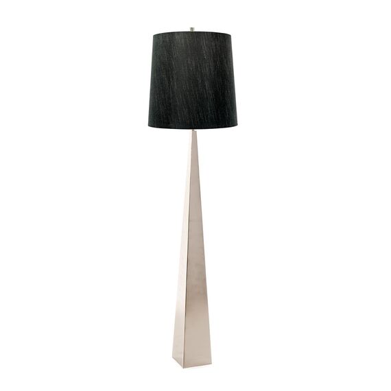 Лампион Ascent 1xE27 Polished Nickel Elstead Lighting ASCENT-FL-PN-BK | Osvetlenieto.bg