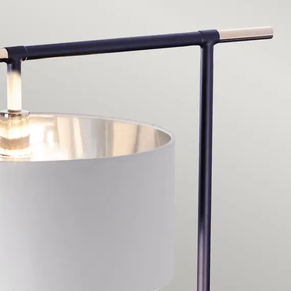 Лампион Balance 1xE27 Black Polished Nickel Elstead Lighting BALANCE-FL-BKPN | Osvetlenieto.bg
