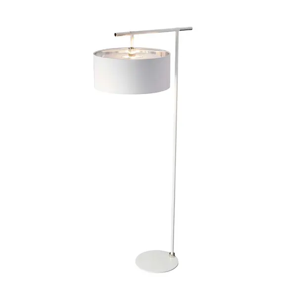 Лампион Balance 1xE27 White Polished Nickel Elstead Lighting BALANCE-FL-WPN | Osvetlenieto.bg