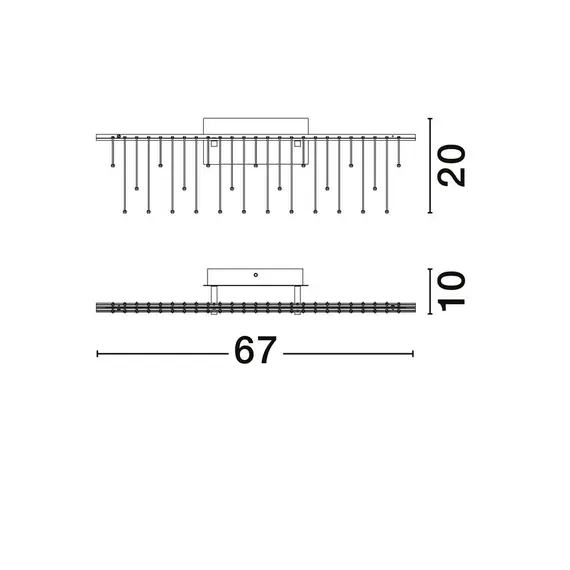 LED Аплик STELLAR 9186967 Nova Luce 11W 3000K | Osvetlenieto.bg