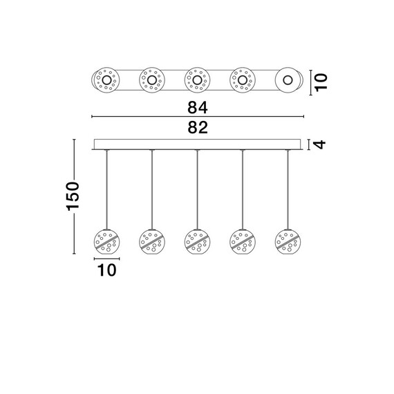 LED Полилей LICIO 9186961 Nova Luce 16W 3000K | Osvetlenieto.bg