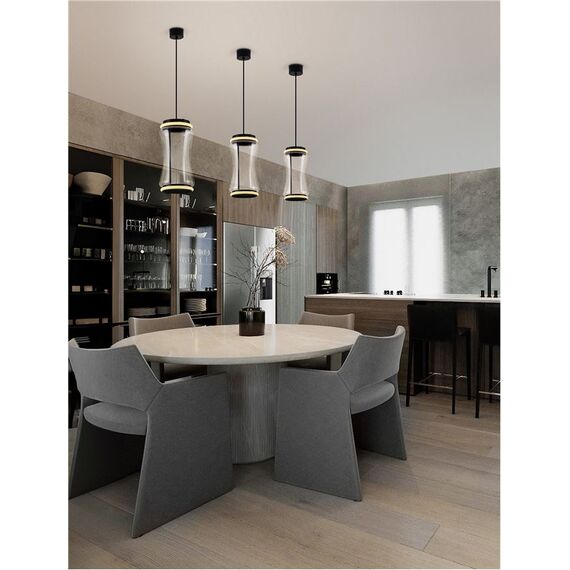 LED Полилей със сензор ANAPNOE 9695285 Nova Luce 21W 3000K | Osvetlenieto.bg